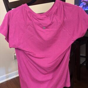 lululemon athletica Short Sleeve Active Top - Sonic Pink